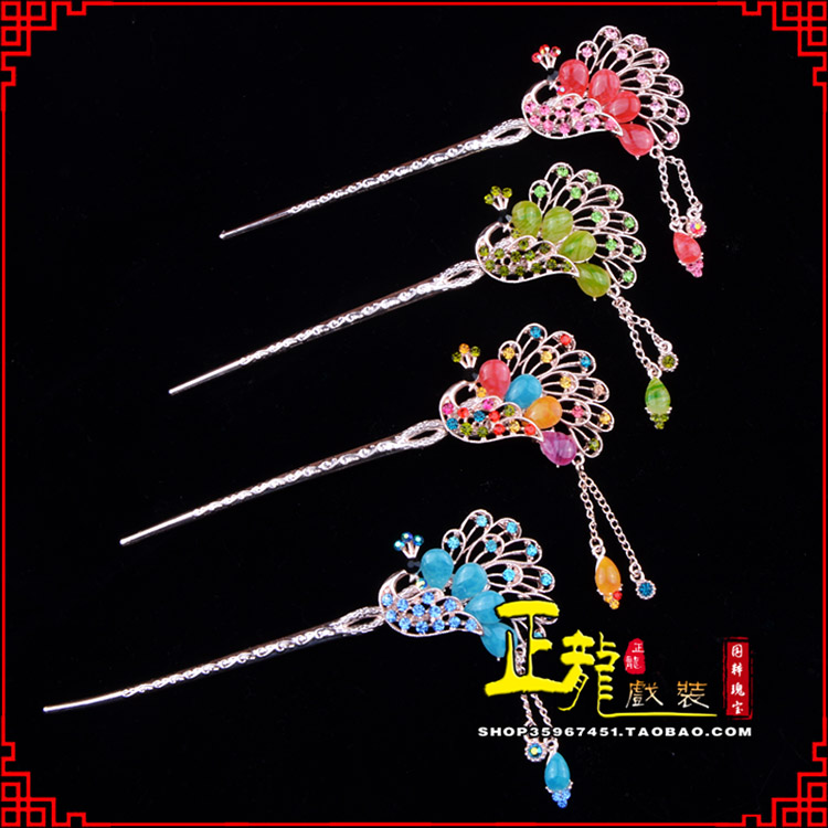 广阳头饰化妆用品饰品花旦小姐青衣头饰簪子发簪 发簪