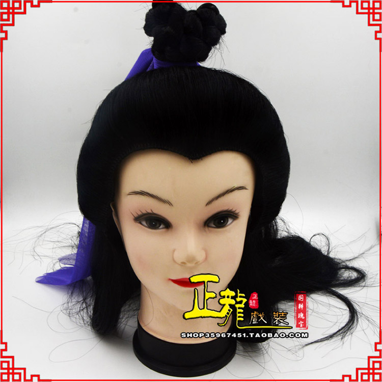 广阳小生头套董永头套古装假发青年头套