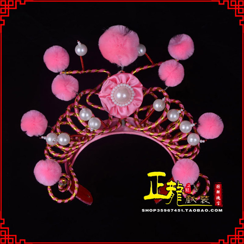 广阳穆桂英花木兰盔帽 女兵额子