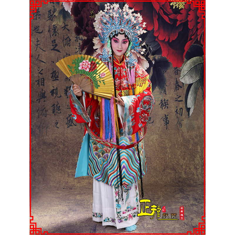 广阳凤袍杨贵妃贵妃醉酒 软绉团凤女蟒