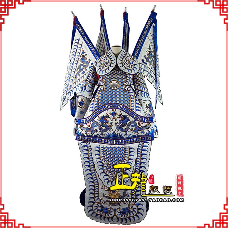 广阳武生武将大靠祥龙勾金